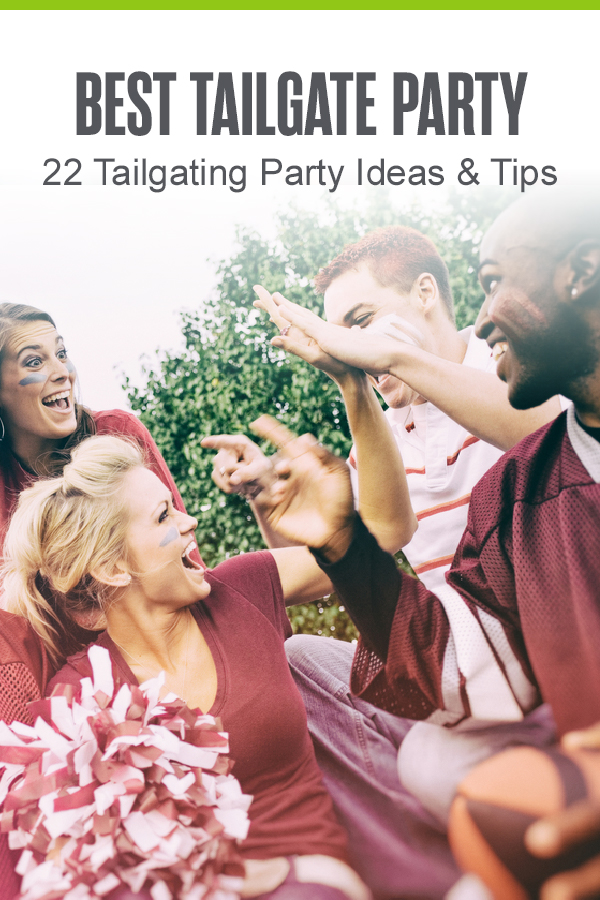 Pinterest Image: Best Tailgate Party: 22 Tailgating Party Ideas & Tips: Extra Space Storage